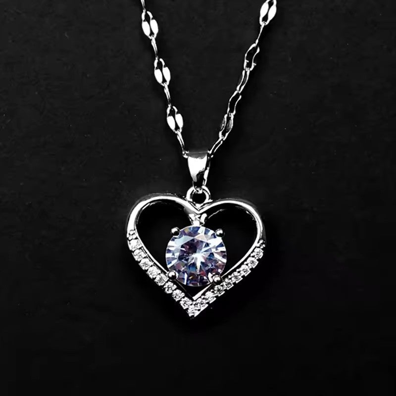 Heart Shaped Pendant Necklace