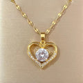 Heart Shaped Pendant Necklace