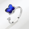 Rotating Butterfly Ring